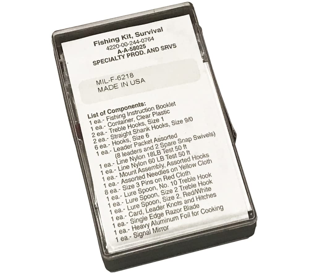 Amazon.co.jp: 米軍問題 フィッシングキット サバイバル MIL-F-6218